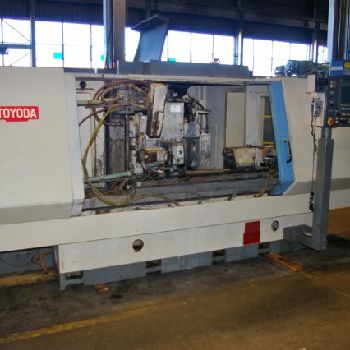 12" x 40Toyoda#GU4-100, univ hydraulic,GC-32 CNC,2 pos. head,internal wired,7.5 HP,â€™99