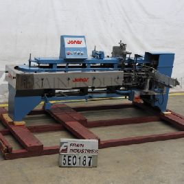 Jones # IMV5, intermitterende beweging, verticale, plooikarton geschikt voor snelheden van 30-60 dozen per minuut (13 beschikbaar)