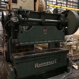 60 Ton,Rousselle#6B76, 2" str,12.5 SH,3 adj.,50 SPM,76 x 18 bed,A/C &amp; brake,’68,#9716