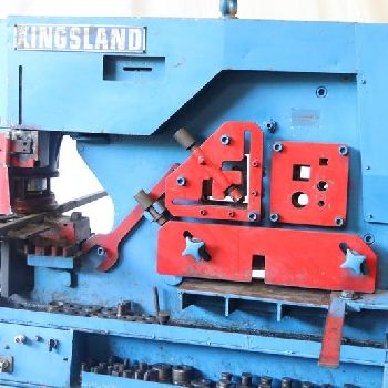 Kingsland#55XS, 55 ton, hydraulic ironworker, #10965