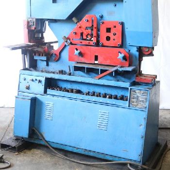 Kingsland#55XS, 55 ton, hydraulic ironworker, #10965