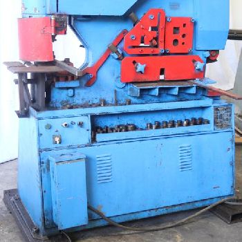 Kingsland#55XS, 55 ton, hydraulic ironworker, #10965