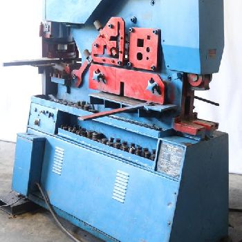 Kingsland#55XS, 55 ton, hydraulic ironworker, #10965