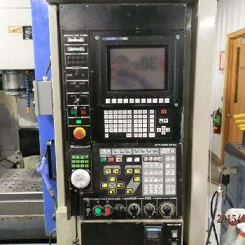 Hitachi-Seiki#VK45-II, CNC VMC,30" X,19.7 Y,19.7 Z,8000 RPM,Cat 40,30 SMTC,44.1 x 19.1 table,10 HP,rigid tapping,RS-232,1995