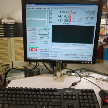 Tormach#PCNC-1100, 18" X,9.5 Y,16.25 Z,34 X9.5 table,100-5140 RPM,3-Axis,2007,#30110