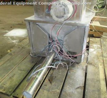 Feeder,SchenckAccurate #MOD602M, volumetric,Stainless Steel screw/spout,2.25" diameter x 21 L spout w/screw,slide gate valve, #45504 (2 available)