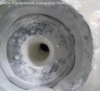 Feeder,SchenckAccurate #MOD602M, volumetric,Stainless Steel screw/spout,2.25" diameter x 21 L spout w/screw,slide gate valve, #45504 (2 available)