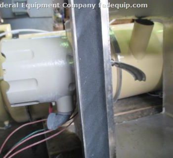 Feeder,SchenckAccurate #MOD602M, volumetric,Stainless Steel screw/spout,2.25" diameter x 21 L spout w/screw,slide gate valve, #45504 (2 available)