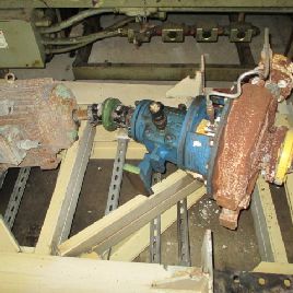 Goulds, Bomba de acero al carbono, 2.5 "x 3, motor de 20 HP, # 46853