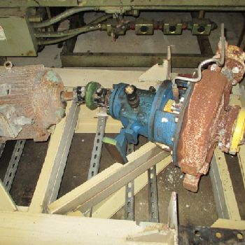 Goulds, Carbon Steel Pump, 2.5" x 3, 20 HP motor, #46853