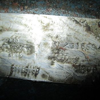 Goulds, Carbon Steel Pump, 2.5" x 3, 20 HP motor, #46853