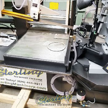 13" x 18Hyd-Mech#S20P, pivot style, cast-iron head, easy swing, 36 material in-feed roller, semi-auto control, new