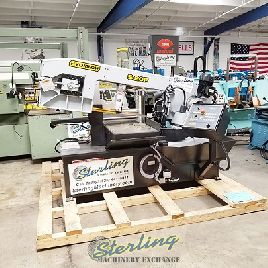 13" x 18Hyd-Mech#S20P, pivot style, cast-iron head, easy swing, 36 material in-feed roller, semi-auto control, new