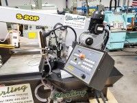 13" x 18Hyd-Mech#S20P, pivot style, cast-iron head, easy swing, 36 material in-feed roller, semi-auto control, new