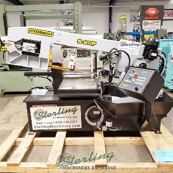 13" x 18Hyd-Mech#S20P, pivot style, cast-iron head, easy swing, 36 material in-feed roller, semi-auto control, new