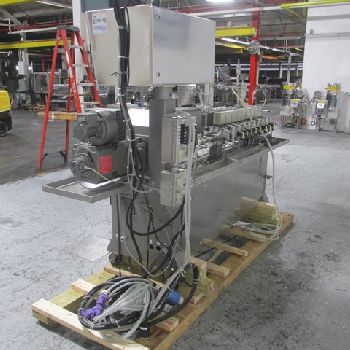 Leistritz#MICRO27-GGC-40D, Twin Screw Extruder Pelletizer, 16 HP, 27 MM, 40:1 L/D, 500 RPM, elec.heated, 1999, #2836-10