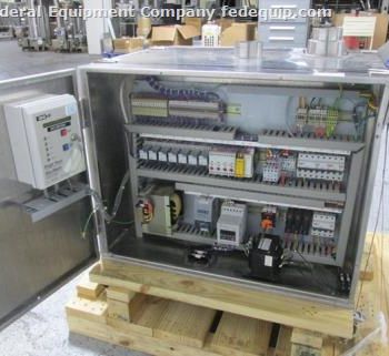 Applied ContainmentEngâ€™ g., portable, HEPA air handler, Stainless Steel, cab. w/controls, (1) 5" &amp; (1) 4 ports, #49021