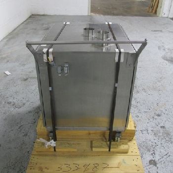 Applied ContainmentEngâ€™ g., portable, HEPA air handler, Stainless Steel, cab. w/controls, (1) 5" &amp; (1) 4 ports, #49021