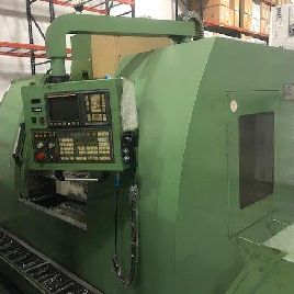 Femco # FV-40E, CNC VMC, 24 ATC, 43.3 "X, 22 Y, 25 Z, 8000 RPM, Fanuc OM, 2002, # 5477