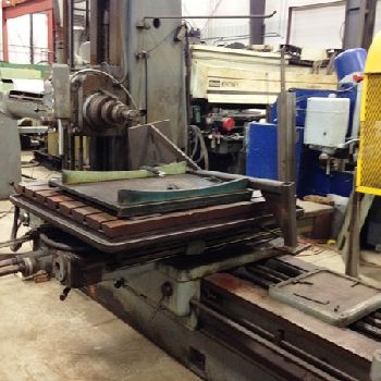 3"Pfeifer, 35 x 44 table,60 long,32 cross,36 vertical,20-1000 RPM,DRO,t-slot r/table,#9591