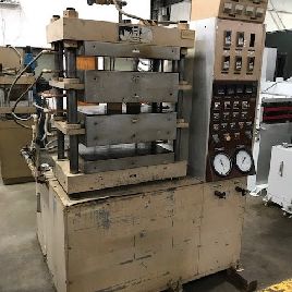 75 Tonnen, Wabash # PC75-2418-6TM, hydraulische, beheizte Walzenpresse, 9 "Hub, 31 DL, # 28173