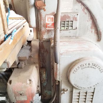 Kearney &amp; Trecker#430TFSeries, plain type universal horizontal milling machine w/universal head,19-1/2" x 88,#A1964