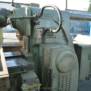 Kearney &amp; Trecker#430TFSeries, plain type universal horizontal milling machine w/universal head,19-1/2" x 88,#A1964