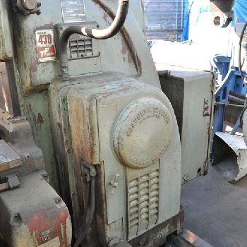 Kearney &amp; Trecker#430TFSeries, plain type universal horizontal milling machine w/universal head,19-1/2" x 88,#A1964