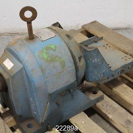 5.62 HP @ 1750 RPM,FmcCorp. #2947Y130-W, Inline Gear Speed Reducer, 57.7:1 Ratio, #22289