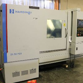 Hardinge#SR-150MSY, 22.44" sw,6 chuck,2 bar, LNS QL Servo 65, Fanuc I, 2007, #158637