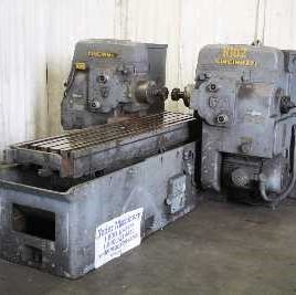 Cincinnati Nr. 420-185, horizontale Duplexmühle, 18 "x 96 Tisch, 5" Hub, 14 Vert, 900 U / min, 20 PS