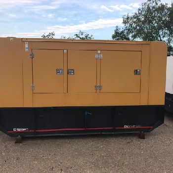 200 KWOlympian#D125-P1, diesel genset,1800 RPM,208 V.,12 V alternator,1080 hrs,1999