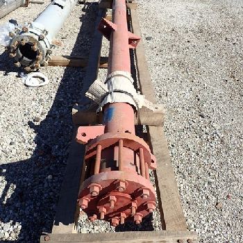 35.4 sq.ft., 75 psi shell,KearneyKarbate heat exchanger, 12â€™ long tubes, 2" shell inlet/outlets, 1985, #2925-1