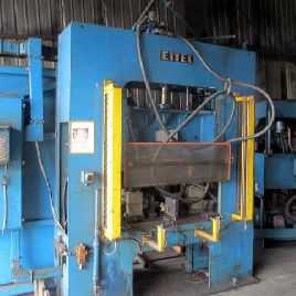 25 Ton,Eitel#ASP-25, H-frame,47" center distance,headstock,tailstock w/ hydraulic center,’97