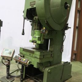 60 Ton, Bliss # C-60, punzonadora OBI, 1 "str, 17 SH, 3 adj., 22 x 32 cama, Wintress Smart PAC, A / C y freno, # 10557