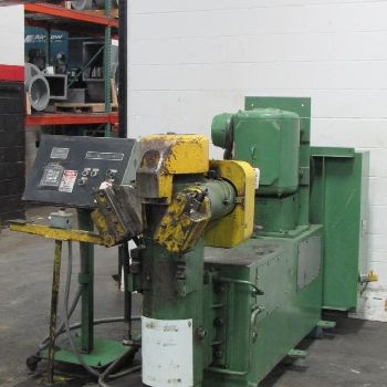 1-1/2"Pines#14T, tube bending vertical, 2 tubes per stroke, Dial-A-Bend operator control.