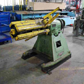 6000 lb.Littell#60-30, single uncoiler, 30" width, 60 OD, 16 -20 ID, #3621