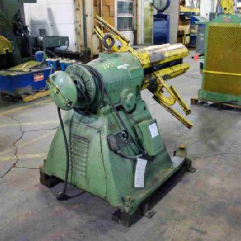 6000 lb.Littell#60-30, single uncoiler, 30" width, 60 OD, 16 -20 ID, #3621