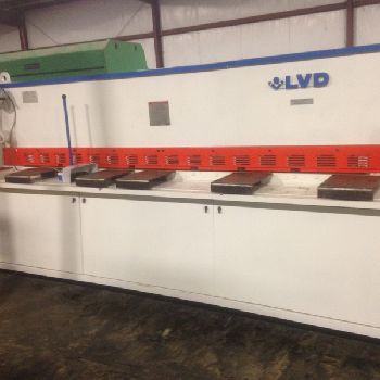 1/4" x 10’ Strippet LVD #JS-C25/10, 39 power back gauge,pneumatic sheet support