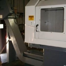 Technidrill#550-5-12-1,horiz,.500 diameter,1 spindle,15x20" T-slot table,2k rpm,Panelmate control, unused