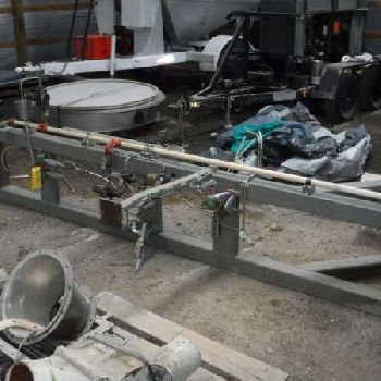 Taylor Super Sack Filler, 1-4000 lb. bag, built in platform scale, #1271813