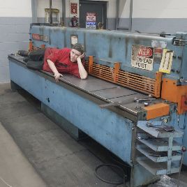 1/4" x 12’Niagara#IF-12-1/4, hydraulic shear