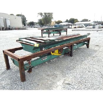 24" wide x 16â€™ long,Triple S Dynamics #TLB-24, frequency conveyor, Carbon Steel, 1.5 HP, #12323