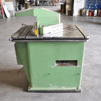 1/4" x 9 x 9Boschert, hydraulic notcher puncher, tooling, 1984, #18174