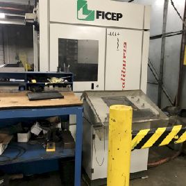 Ficep#EXCALIBUR-12, CNC beam drill line, 60â€™ work length,6 ATC,170-3000 RPM,1-11/16" max hole,47 max section depth,2012