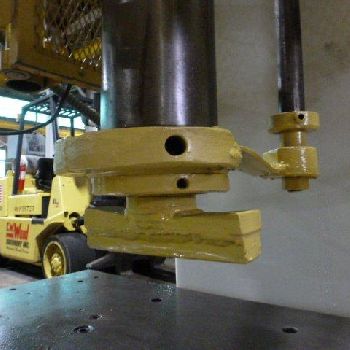 16 Ton,Eitel#P16A, gap, 16" str, 21.5 DL, 17 x 17 bed, 9 thr, 1974, #22925