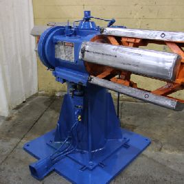 6000 lb.Littell#60-24, double end coil reel,24" width,20 -24 ID,60 OD,750 FPM,#70961