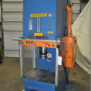 75 Ton,Neff#DF75-15M, 10" str,14 thr,30 DL, 3000 psi, hyd gap frame press,’04,#10626