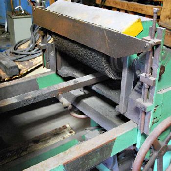 Burrmaster#8, brush deburring machine 2.5" OD x 24 maximum , #2324