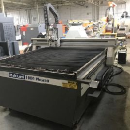 Multicam#1000Plasma, 60" x 120 table, 5/8 cutting, dual side servo, 2008